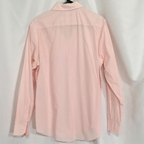 DKNY Cotton Slim Fit Striped Button Down (H9) - Picture 3 of 6